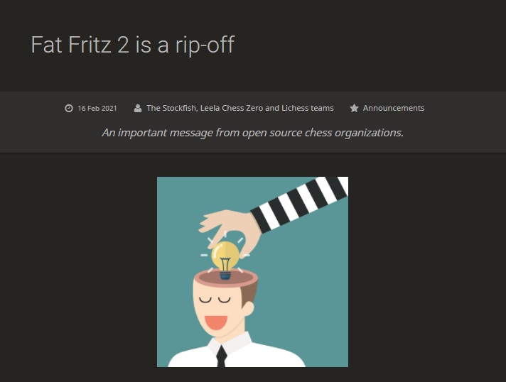 Lichess Statement Fat Fritz 2